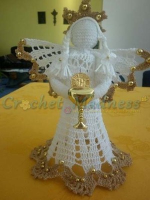 Novogodisnji Snowflake Heklanje Seme Christmas Decoration 07